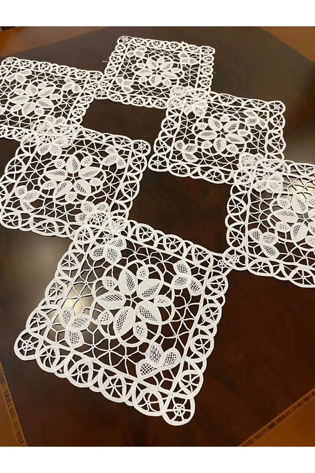 Салфетка из 6 предметов миндального свадебного платья