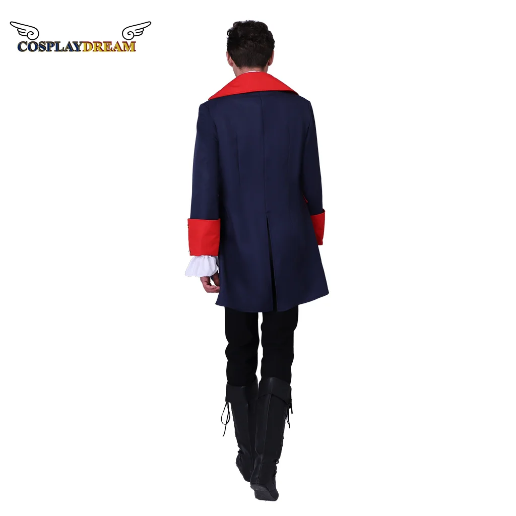 Военная Униформа Гамильтона 18-го века в колониальном стиле искусственная