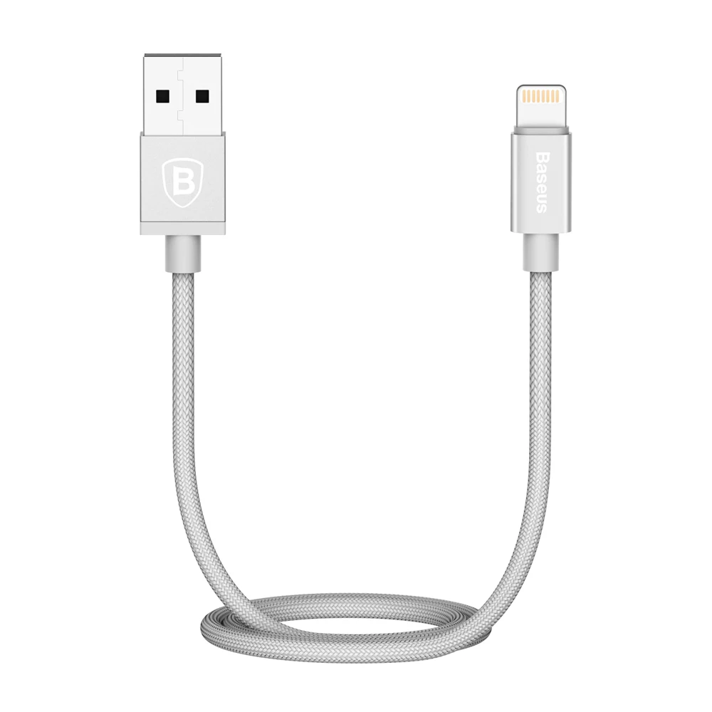 Кабель для телефона зарядка ПК Baseus Simple Version of AntiLa Series MFI Metal Charging Cable For iP6 1M|Кабели