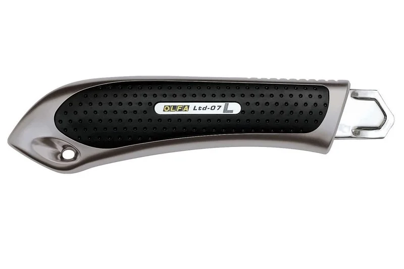 Нож &quotOLFA&quot (ОЛФА) в премиальном корпусе LTD с лезвием SPEED BLADE винтовой фиксатор 18 мм