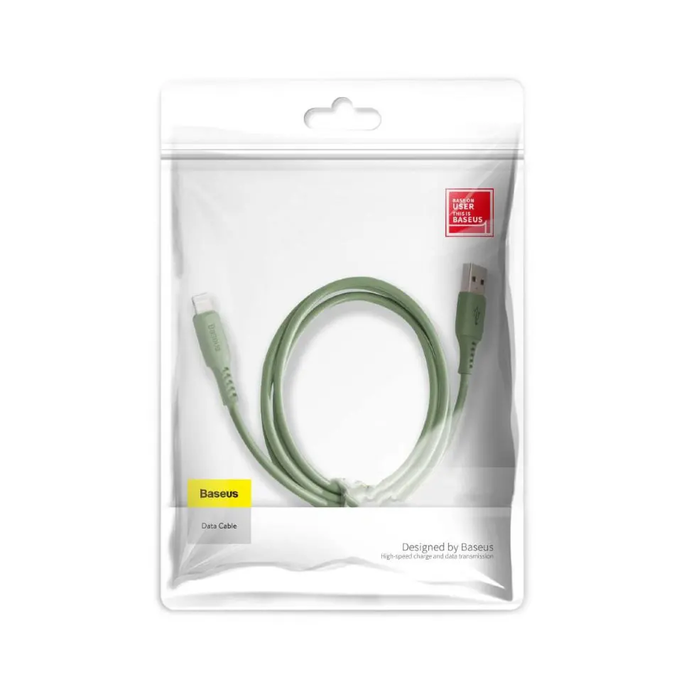 Кабель Baseus Colourful Cable USB - Lightning 2.4A 1.2м Красный | Компьютеры и офис