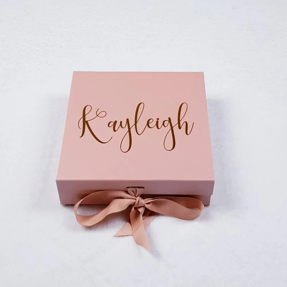 

Personalized，Will you be my bridesmaid box ，Bride，birthday party，Bachelorette party，proposal gift box ，customized Wedding box