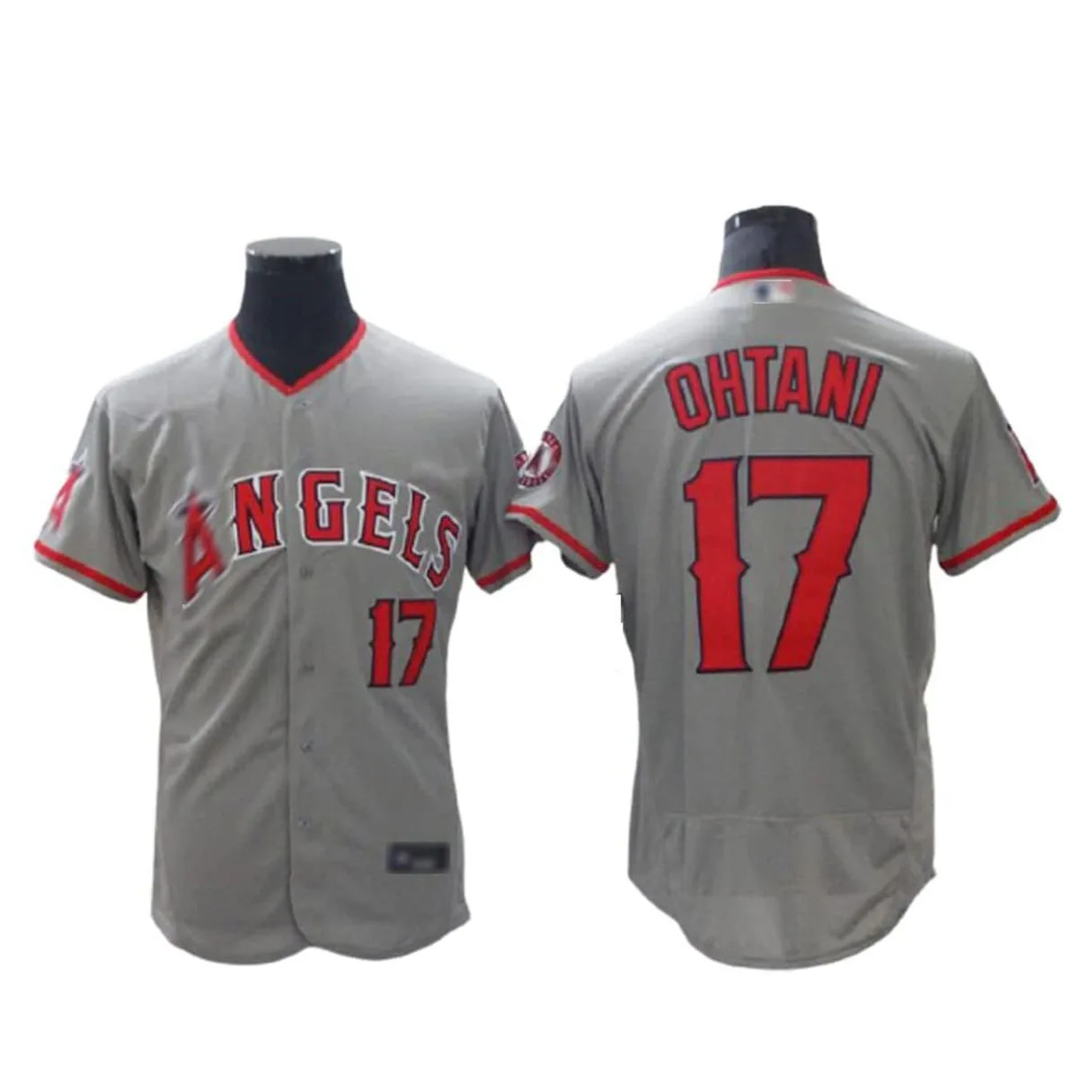

Shohei Ohtani Los Angeles Angels#17 Baseball Jersey Unisex Short Sleeve T-shirt Player Summer Clothes Cardigan Embroidered plain