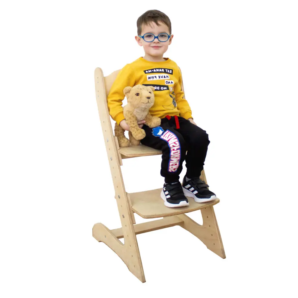 Растущий стул для детей Компаньон без шлифовки|Детские стулья| |