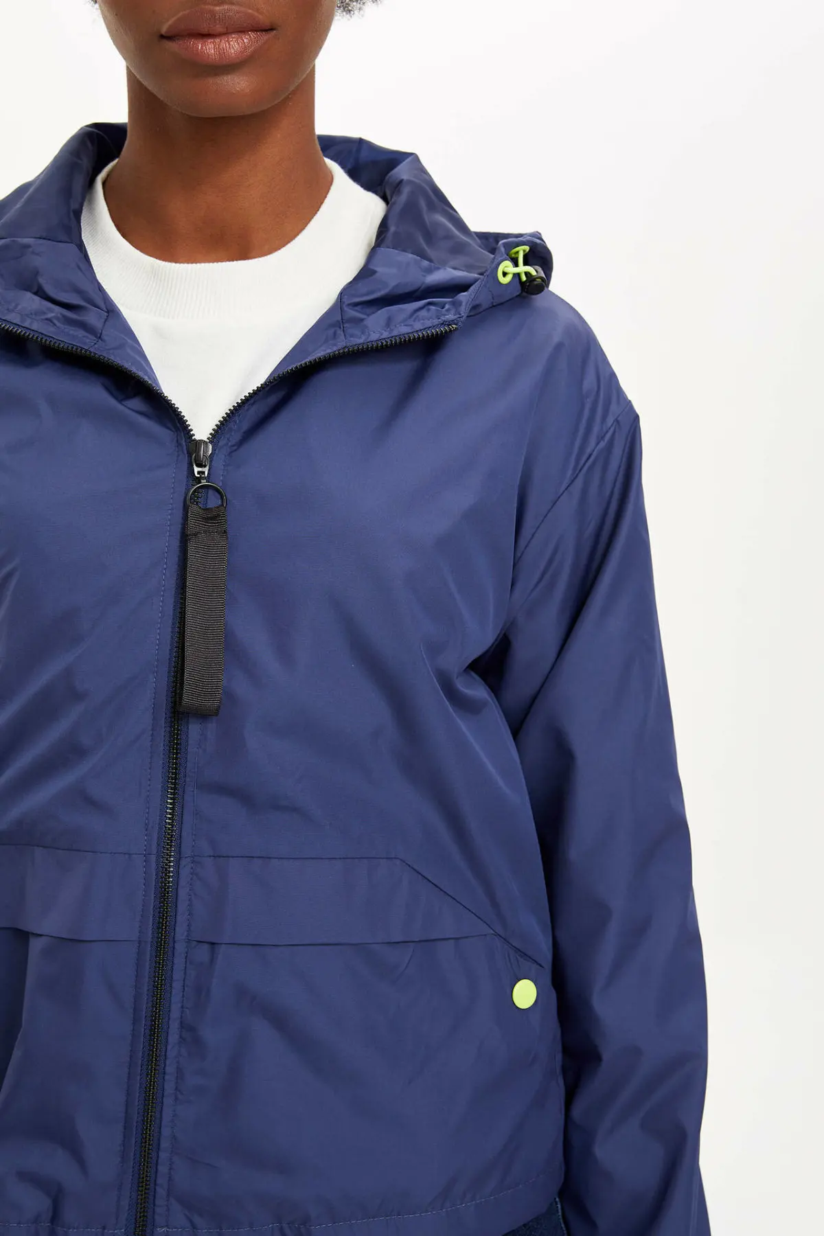 Дефакто повседневные женские спортивные пальто с капюшоном Женские