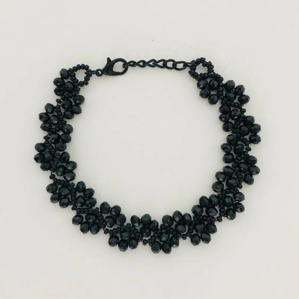 

Bracelet Made Of Various Colored Beads. It is Completely Handcrafted.