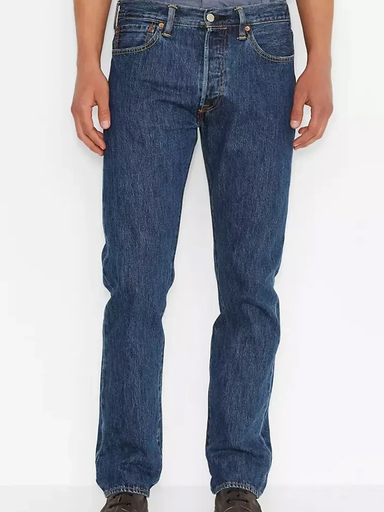 ДЖИНСЫ МУЖСКИЕ Levi's 501 Original Stonewash - Dark Wash 005010194 | Мужская одежда