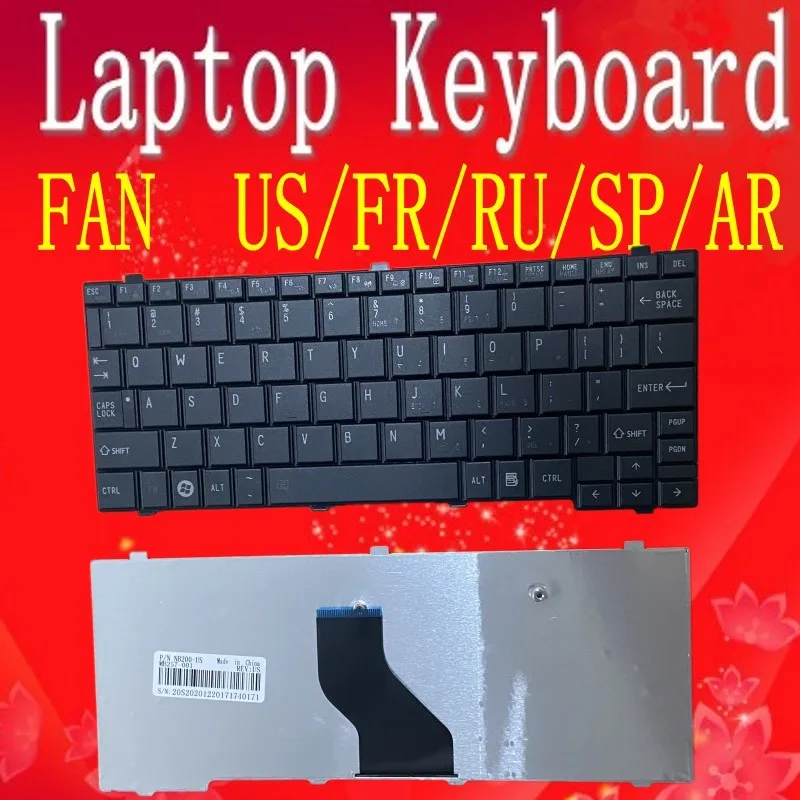 Для ноутбука Toshiba с клавиатурой NB500 T110 NB200 NB201 NB202 |