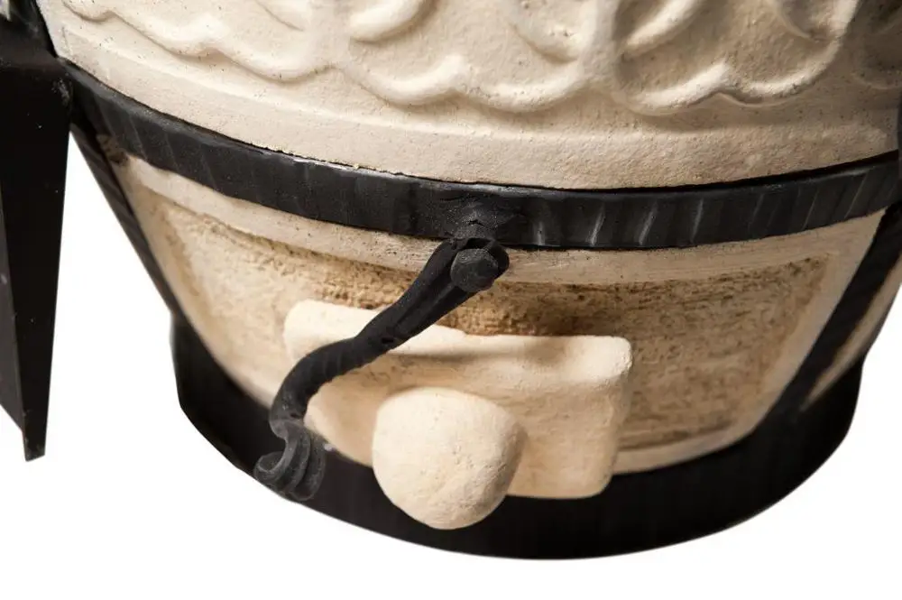 Тандыр Амфора Сармат Охотник традиционный угольный керамика 49х49х76 с шампурами |