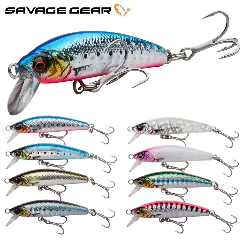 Savage Gear Gravity Minnow 5cm vx-8gr Sinking Micro Lure 8 Colour High Quality Fishing Lure