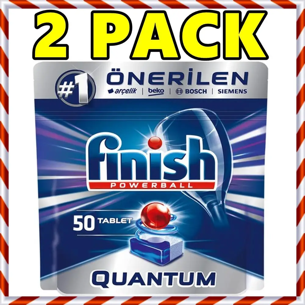 100 шт Finish Quantum Powerball моющее средство для посудомоечной машины Чистящая средство для посуды вкладки чистящий посудомоечный концентрат таблетки
