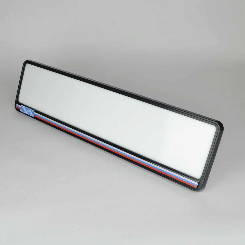 DT01 RUSSIA ФЛАГ Рамка для номера авто. номерного знака. Держатель гос номера. Тюнинг.