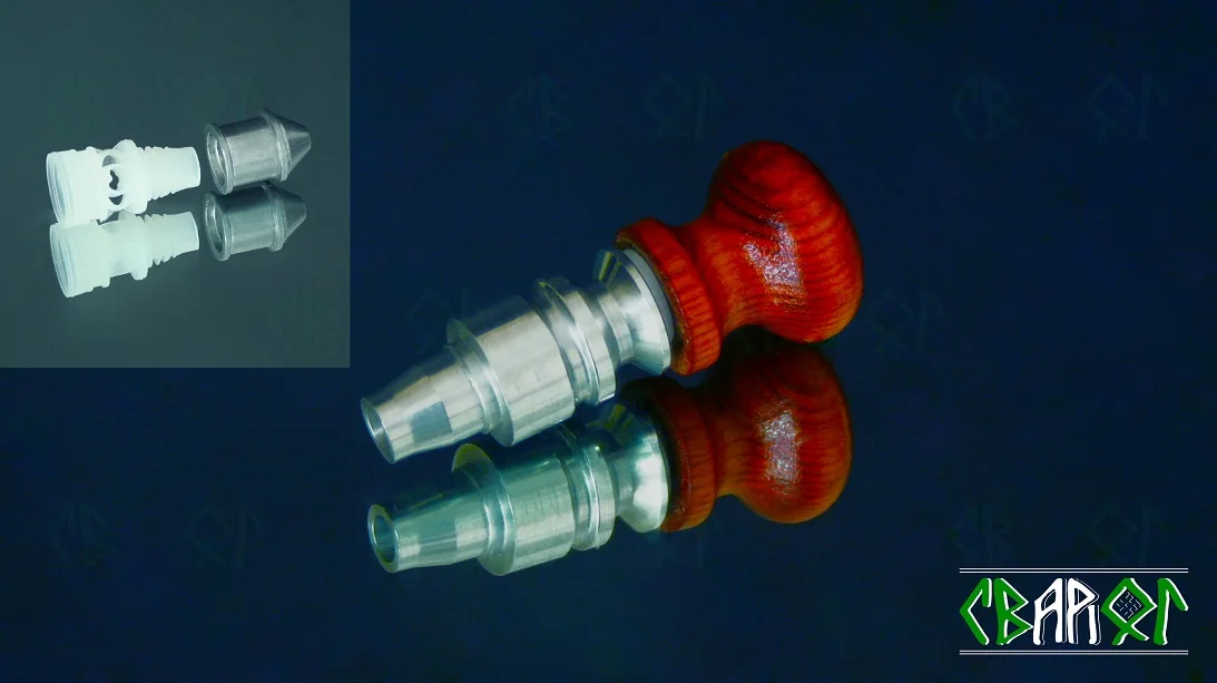 Пулелейка Сварог Итальянка 12 калибр (Svarog bullet slug mold Italian gauge) |