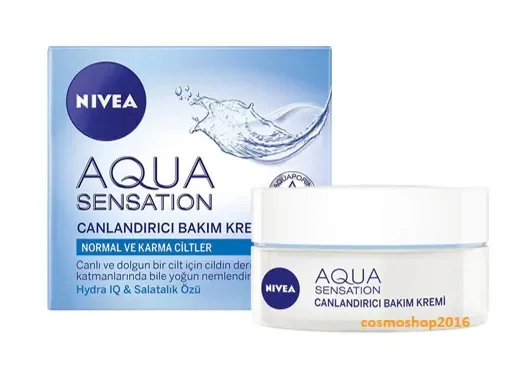 Nivea Aqua Sensation Water Based Face Moisturizer 50 ml 322375275