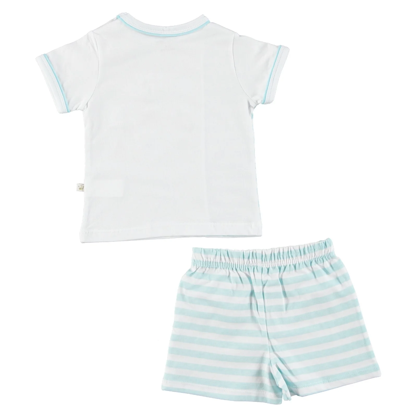 Ebebek для моего маленького мальчика Немо футболка поло с вырезом комплект шортами|