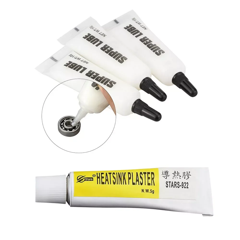 

3D Printer Gear Grease Lube Reduce Noise Good Lubrication Effect Lubricating Oil for Ender 3/3 Pro/3 V2 CNC Machine Guide Rail