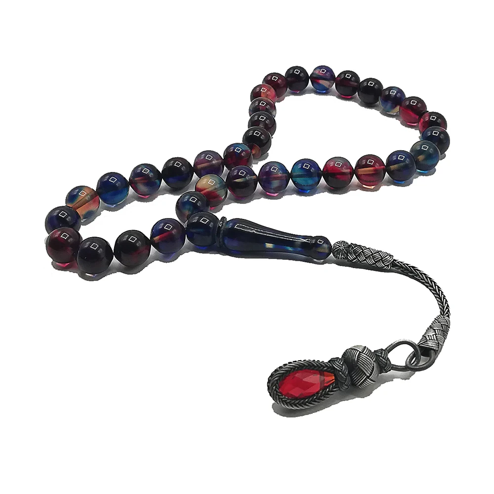 Турецкий молитвенный бисер мусульманские янтарные четки молитвенные бусины