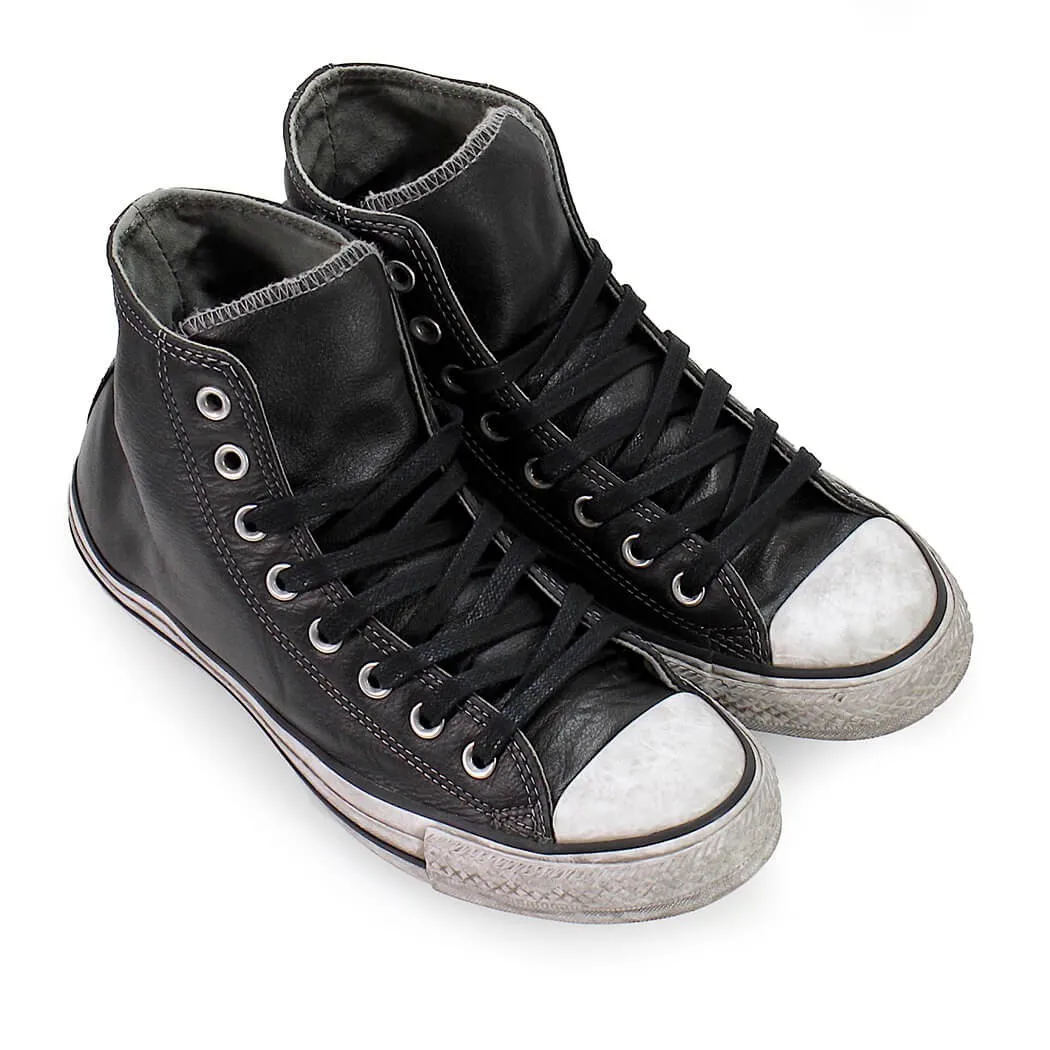 Converse All Star черный кожаный Для мужчин тапки |