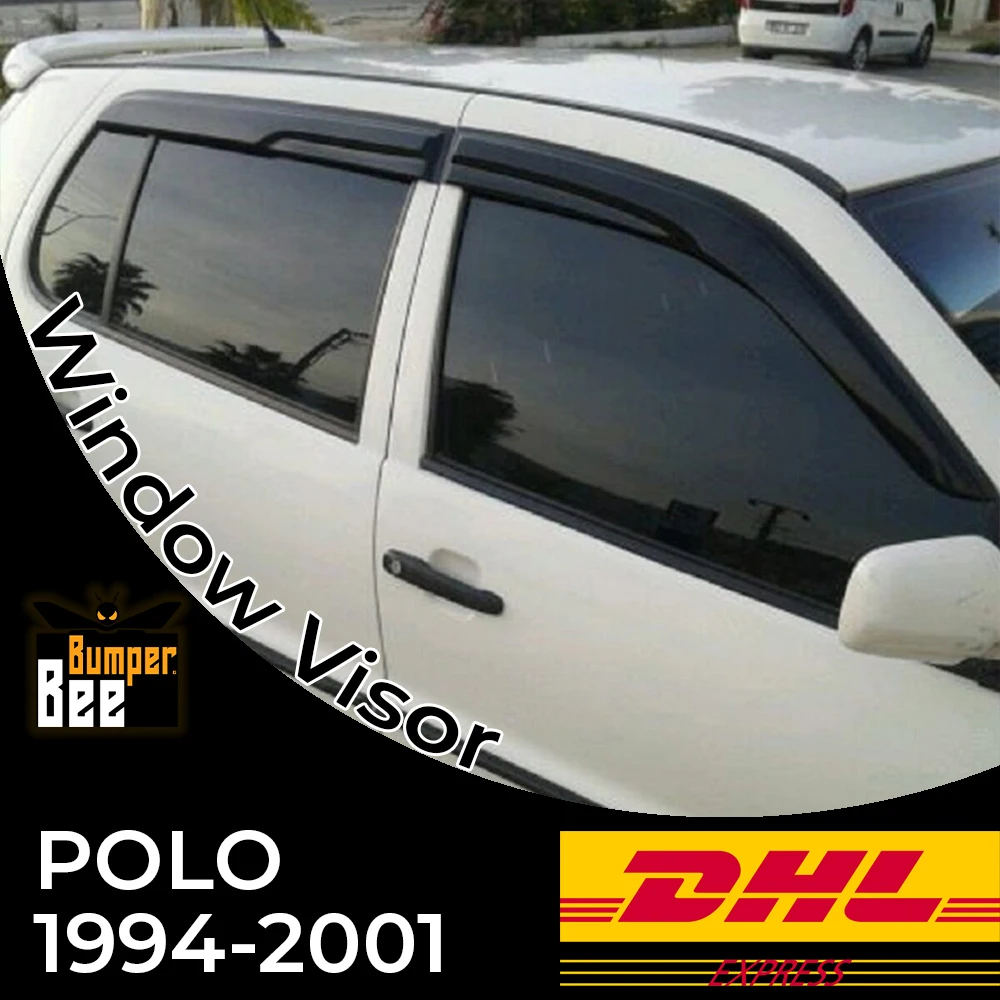 

Оконные аксессуары для VW Polo 6N HB SD 1994 1995 1996 1997 1998 1999 2000 2001, оконный дефлектор, защита от дождя, козырек, навесы