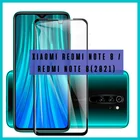 Защитное стекло для Xiaomi Redmi Note 8  Redmi Note 8(2021)  закаленное стекло полное покрытие