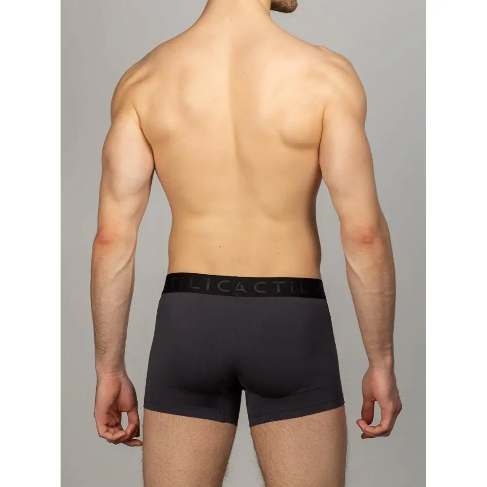 Мужские трусы боксеры Colour с технологией INTEMP фирменная резинка бамбук|Мужские