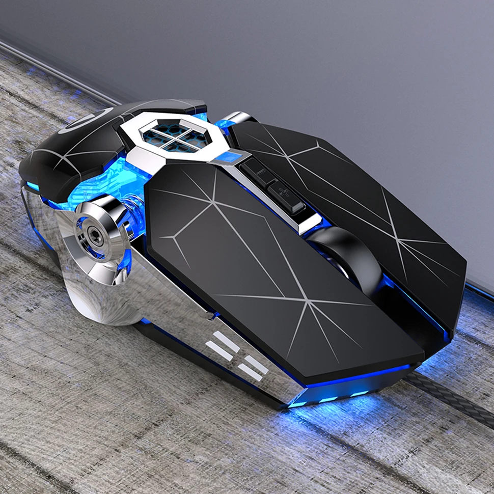 

Professional Wired Gaming Mouse 6 Button 3200DPI LED Optical USB Computer Mouse Game Mice Silent Mouse Mause For PC laptop Gamer