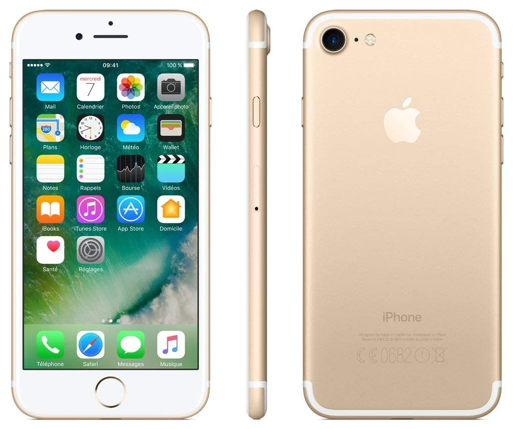 Apple iPhone 7 цвет золотой (золотой) полоса 4G/LTE/WiFi внутренний 128 Гб памяти 2 Ram экран 4 &quot.