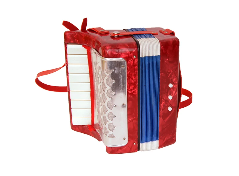 Uc107-r accordion gift red Aurus |