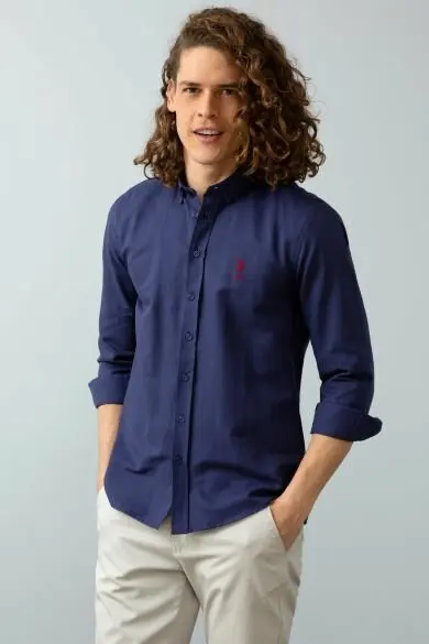 U.S. POLO ASSN. Мужской тканый гомлек|Классические| |