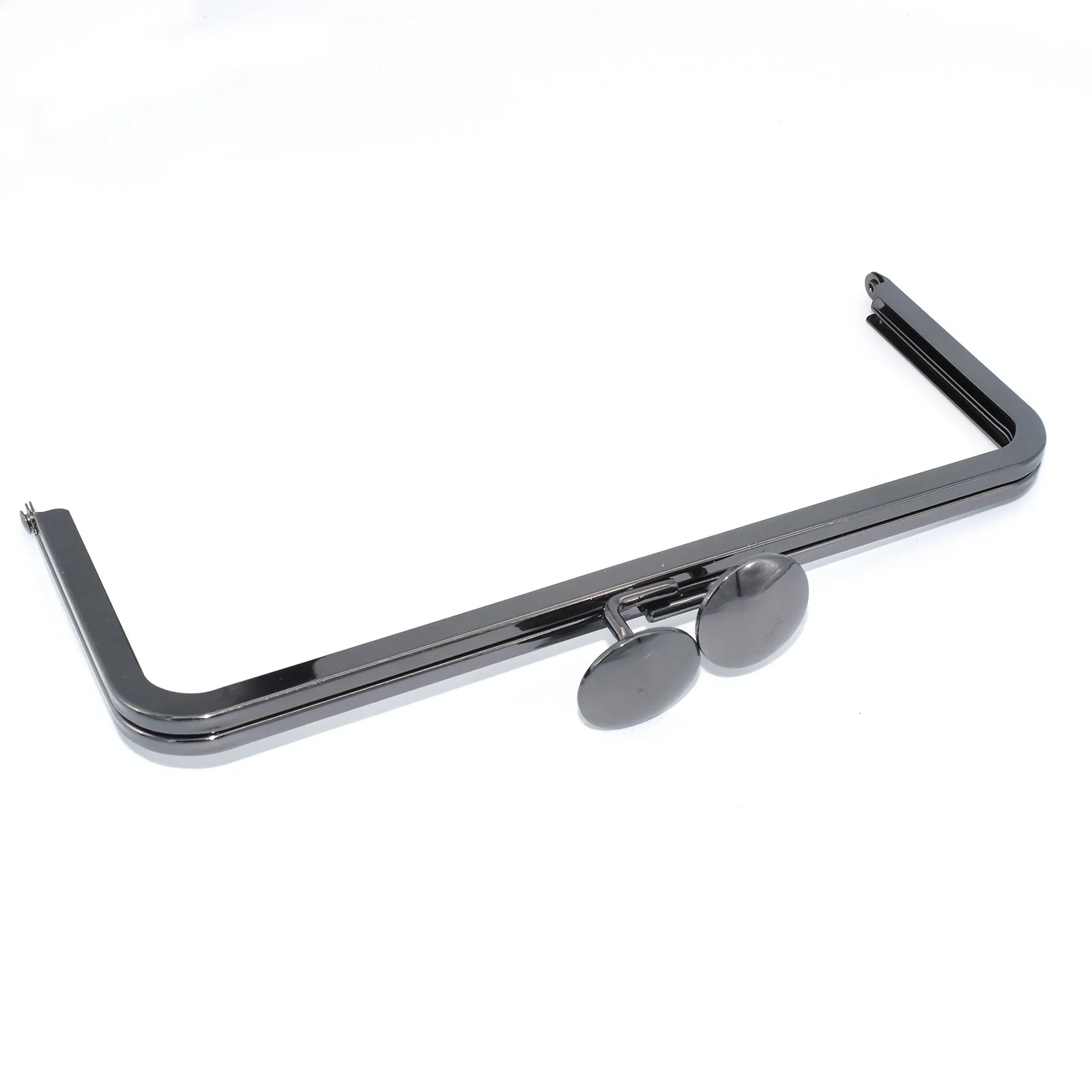

Gunmetal Purse Frame Making Bag Kiss Clasp Lock Kiss Clasp Lock for DIY Craft Purse Handbag Hardware