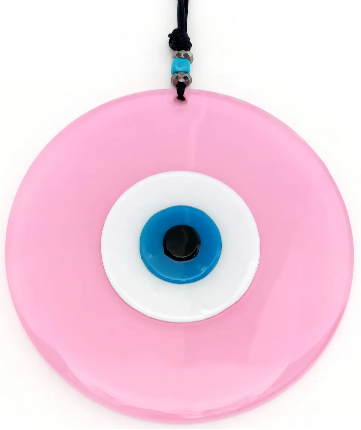 20 сантиметров украшение для стен из стекла ручной работы с бусинами розового