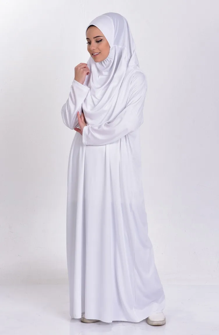 ИД с капюшоном мусульманский женский хиджаб молитве в комплекте с сумкой, одежды с длинным жен полное покрытие Рамадан платье мусульманска...