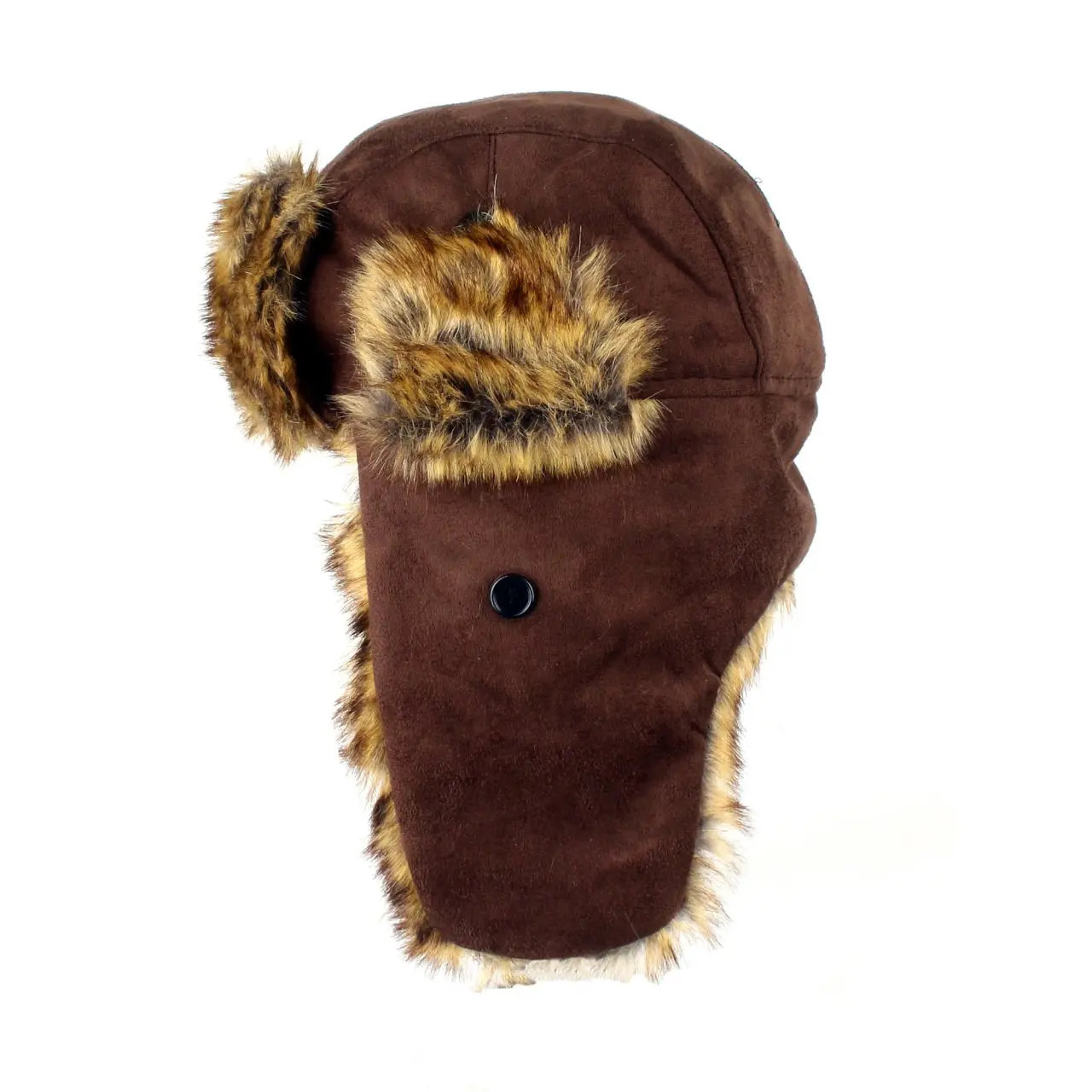 Black Khaki Brown Pilot Bomber Snow Winter Fur Thick Warm Hat / Beanie For Women Men