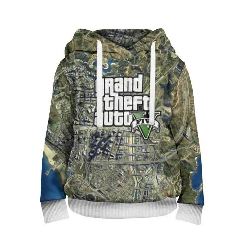 Детская толстовка 3D GTA 5 |