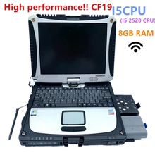 Best CF19 Toughbook i5 2250 CPU 8GB RAM P.anasonic CF19 laptop for alldata software/ Mb Star C5/ Icom a2 auto tool