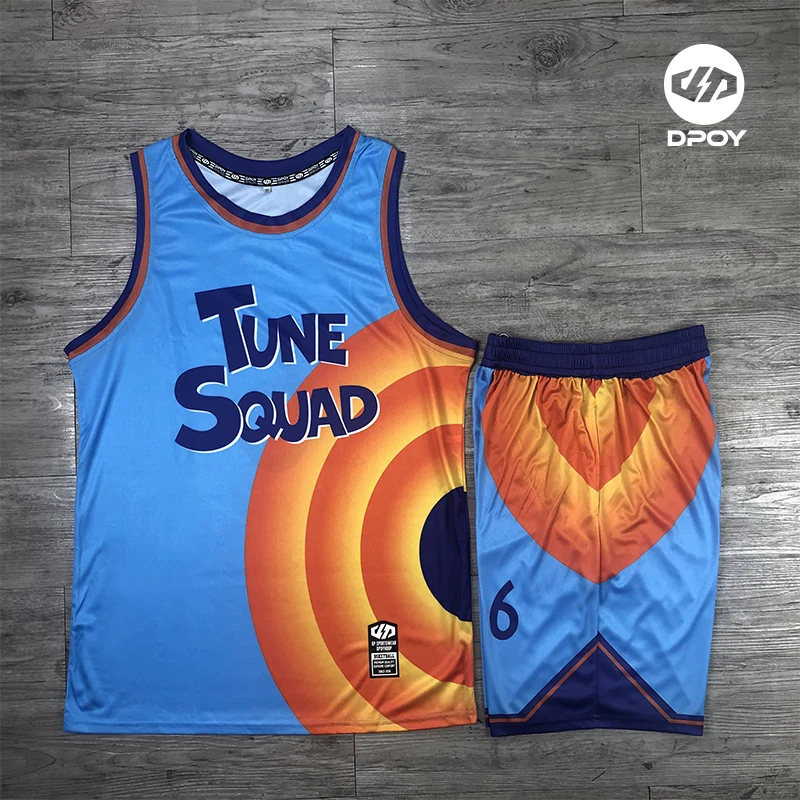 

tune squad basketball jersey for men Custom basketball suits Costume Space Shirts Jam Tops Movie Tune LOLA Squad Bunny