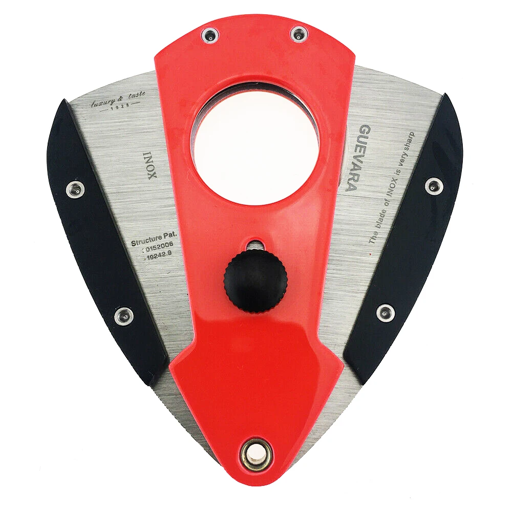 Guevara резак для сигар из нержавеющей стали карманная гильотина двойные лезвия