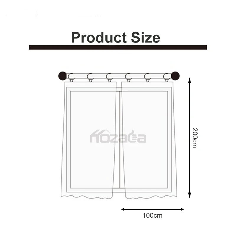 

Hozada 1PC Curtains String Curtains Tassel Flash Line Window Door Divider Curtains Home Wedding Decoration Draperies 100X200cm