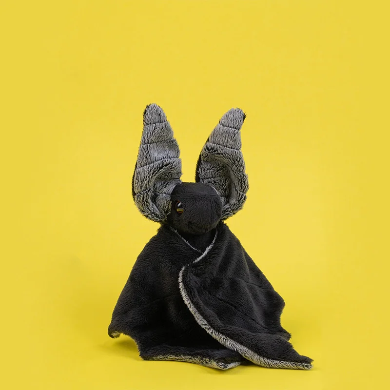 Мягкая игрушка BOOMTS летучая мышь &quotБэтти&quot черного цвета с магнитами в крыльях |