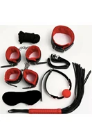 outfit your wonderful nights fancy fancy handcuffs whip leash accessory set of 7 free shipping