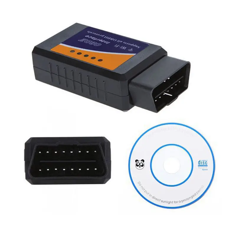 Сканер для диагностики автомобиля Wi-Fi ELM327 (OBD OBD2 адаптер прибор) чип PIC18F25K80 версия v