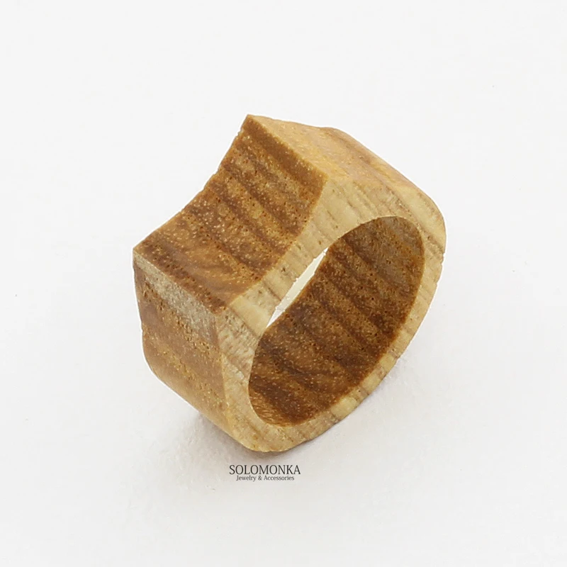 Перстень деревянный кольцо из дерева ясень |