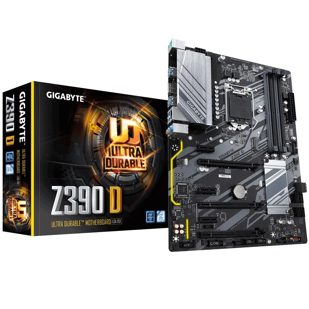 Материнская плата Gigabyte Z390 D | Компьютеры и офис