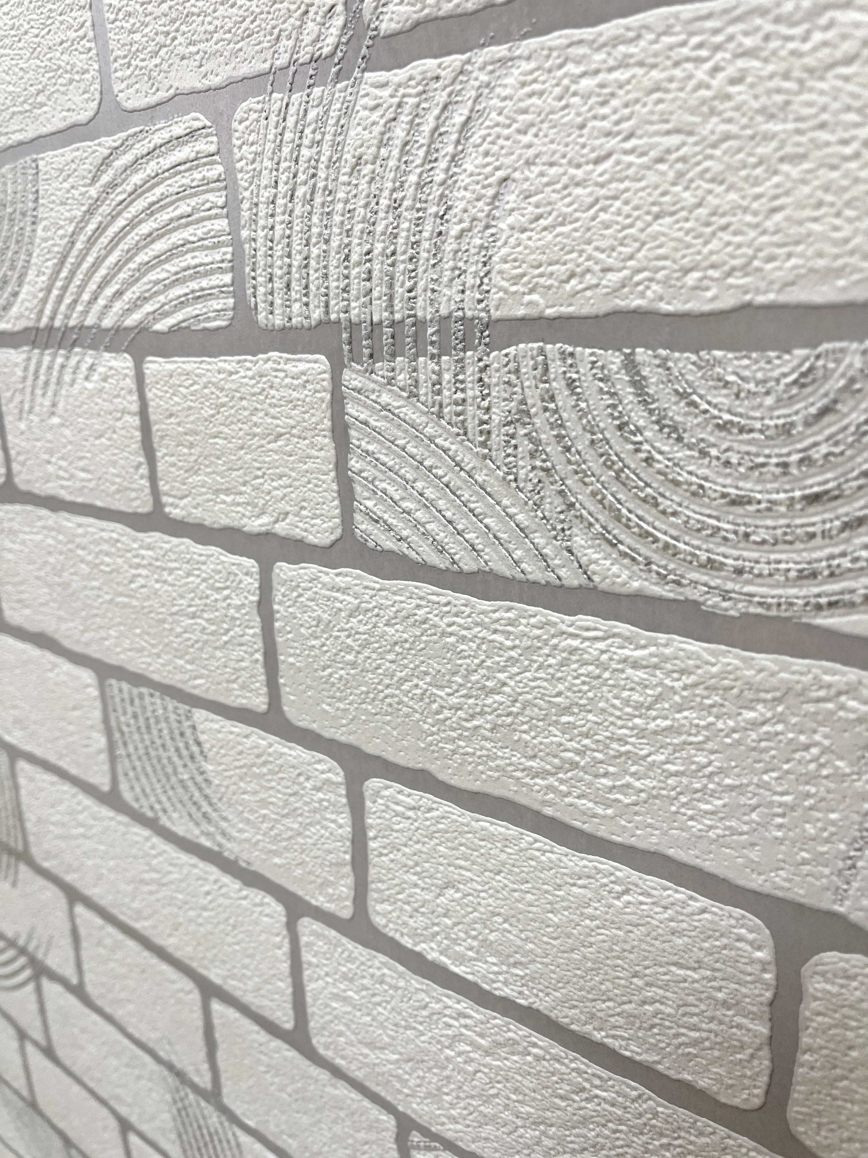 Обои для стен в рулонах 3д кирпич с узором лофт декор на стену флизелиновые