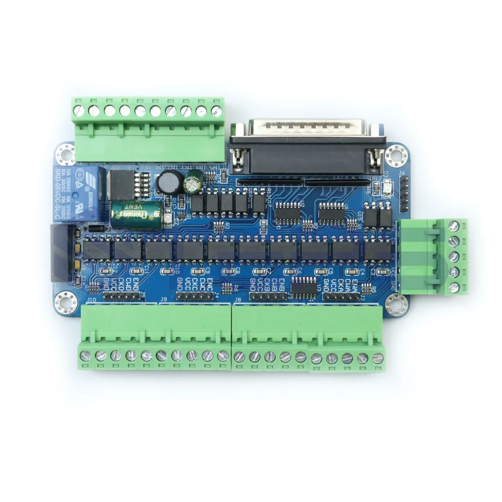 Бесплатная доставка гарантия качества 5 осевой контроллер шагового двигателя с