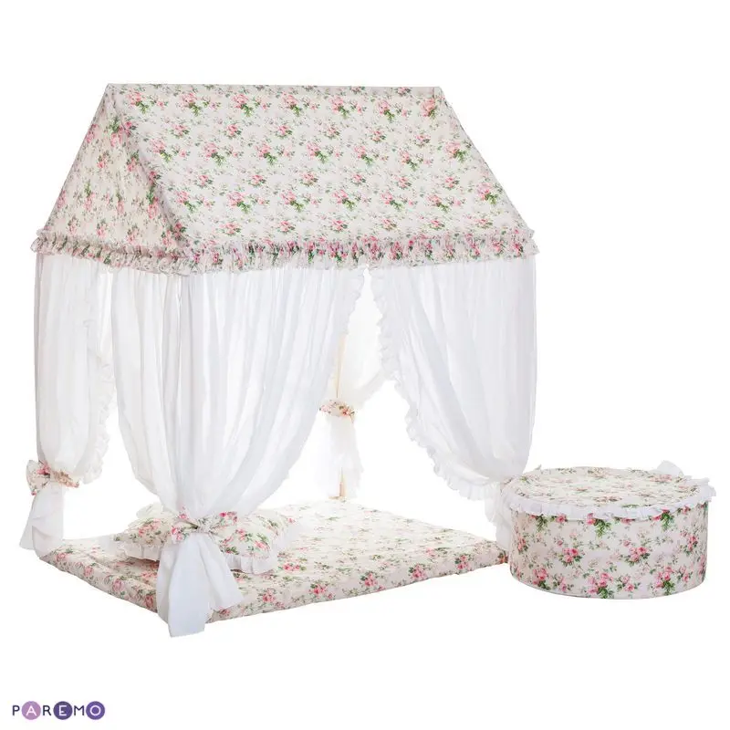 Текстильный домик-палатка с пуфиком &quotДворец Шахерезады&quot | Игрушки и хобби