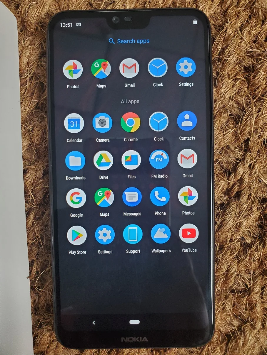 Мобильный телефон Nokia X6 Android 5,8 дюймов 18:9 FHD+ Восьмиядерный процессор Snapdragon 636 3060 мАч 16,0 Мп+ 5,0 МП камера отпечаток пальца ID смартфон