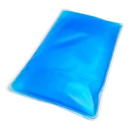 1 piece gel cold cool ice pack 10 x 21cm flexible reusable bag sport game injury comfort freezer summer lower temp winter
