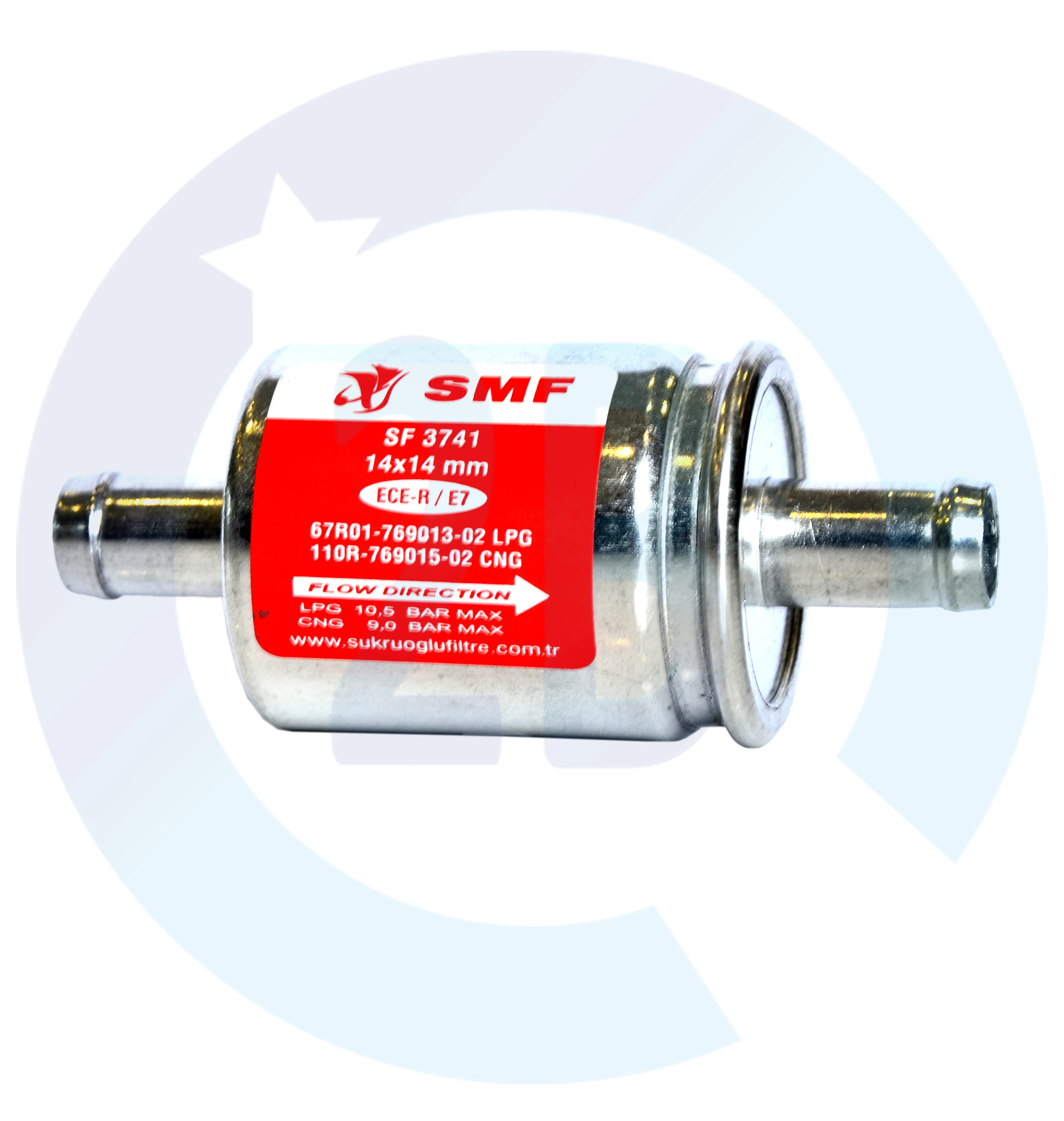 

LPG /CNG/GPL Filter 14mmx14mm x 1 Piece for Landi and Landirenzo