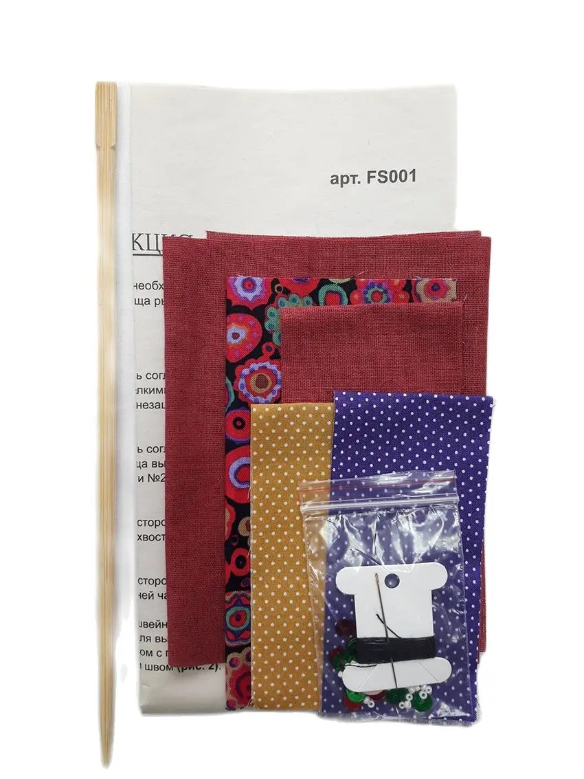 Набор для изготовления текстильной игрушки Ваниль серия &quotFISH STORY&quot арт. FS001 |